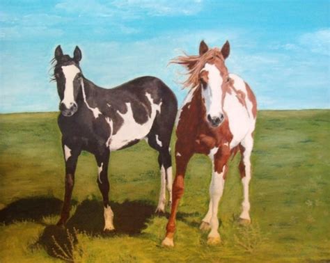 items similar  paint horse print  original acrylic painting  etsy