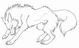Coloring Pages Wolf Wolves Mad Lineart Anime Animals Drawing Drawings Deviantart Angry Coloringpages1001 sketch template