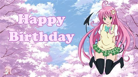 happy birthday  dozens  anime characters celebrating   anime