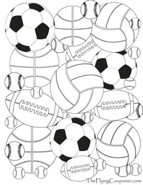 colouring pages  adults  kids football coloring pages sports
