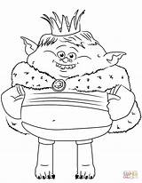 Trolls Coloring Pages Gristle Prince Poppy Dreamworks Printable Troll King Color Movie Print Drawing Satin Choose Board sketch template