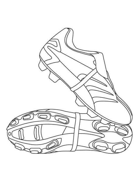 football boot coloring page  printable coloring pages