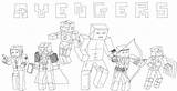 Minecraft Coloring Pages Skins Girl Discover Wars sketch template