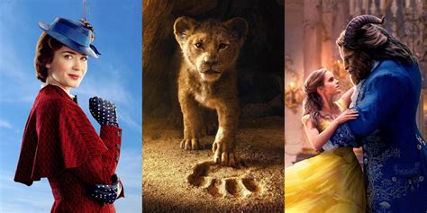 Full Disney Live Action Movies List From Cinderella To The Lion King