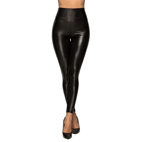 2020 leather pants women leggings sex pu leather pants high waist