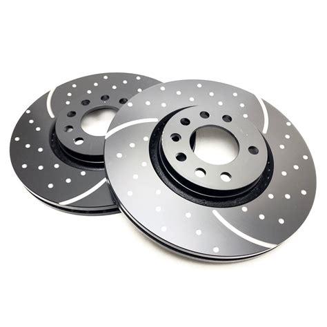ebc grooved dimpled front brake discs pair  gd neo