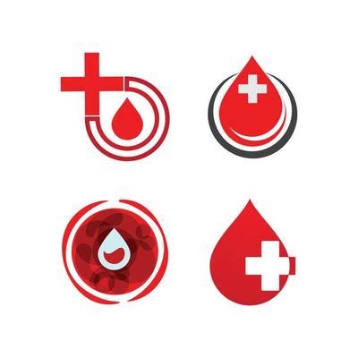 blood bank logo vector art icons  graphics