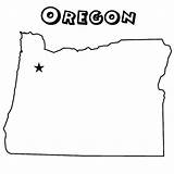 Oregon Coloring State Printable States Summer Bird Books Visit sketch template