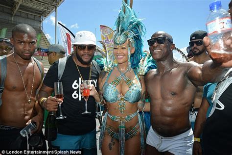 Amber Rose Parties At Trinidad Carnival Amid Khloe Kardashian Feud