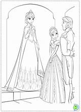 Frozen Coloring Pages Disney Dinokids Sheets Colouring Elsa Print Kids Anna Close sketch template