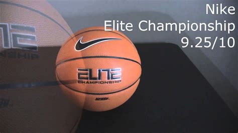 nike elite championship basketball review youtube