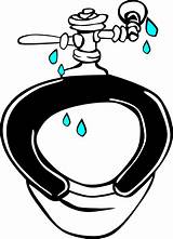Toilet Cartoon Clipart Clip Library Leaking Vector Cliparts sketch template