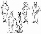 Doo Scooby Coloring Pages Printable Kids Size Jo sketch template