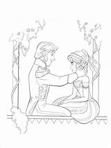 Coloring Frozen Valentine Pages Colouring Pdf Anna Ai Also May sketch template