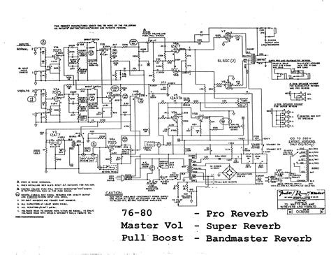 fender super reverb schematic  find