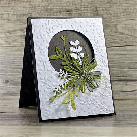 crafting ideas  sizzix uk greeting card embossed cards sizzix