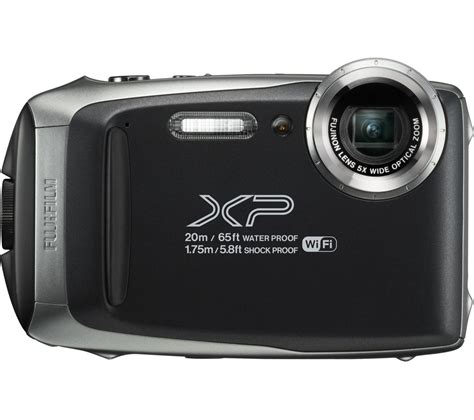 buy fujifilm xp tough compact camera graphite  delivery currys