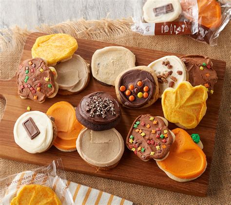 cheryls  piece fall frosted cookies qvccom