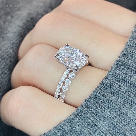 carat oval diamond ring ascot diamonds