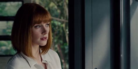 Bryce Playing Claire Dearing In Jurassic World