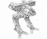 Mechwarrior Catapult Online Abilities Pages Coloring Printable sketch template