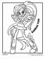 Coloring Rainbow Equestria Dash Pages Pony Little Girls Rocks Printable Drawing Jr Girl Outline Coloriage Color Cartoon Getdrawings Az Take sketch template