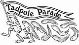 Tadpole Drawing Parade Hale Will Getdrawings sketch template