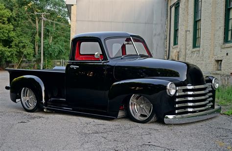 pulling    stops   formal   window chevy pickup hot rod network