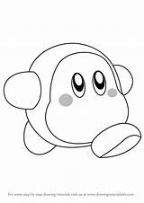 Kirby Waddle Drawingtutorials101 sketch template