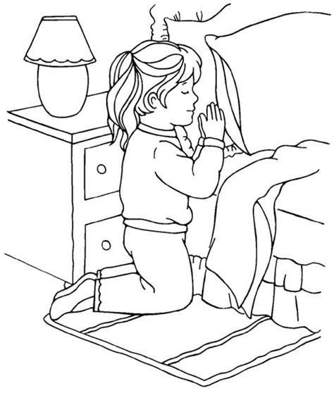 pray coloring pages learny kids