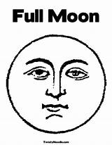 Moon Coloring Pages Man Face Phases Colouring Popular Clipart Stars Color Moons Choose Board sketch template