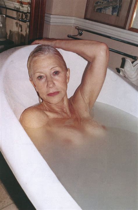 Helen Mirren Nude In The Bath Of The Day