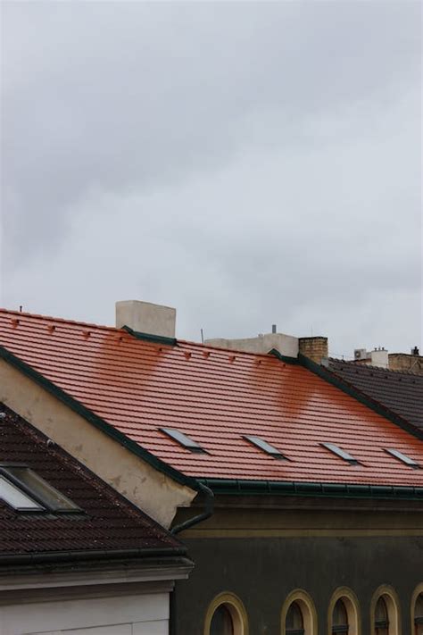 rooftop rain      rooftop rain stock