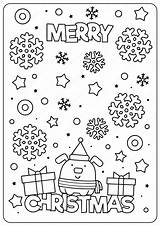 Merry Coloring Christmas Printable Whatsapp Tweet Email Pages sketch template