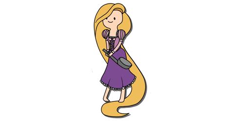 Adventure Time Rapunzel Disney Princess Art Popsugar