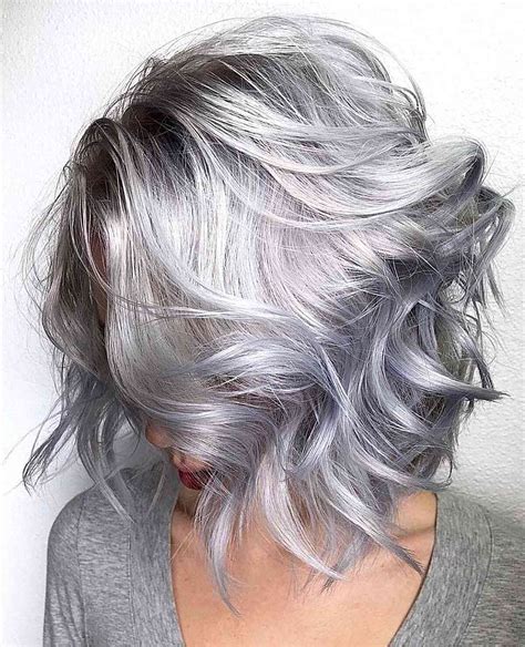 incredible silver hair color ideas