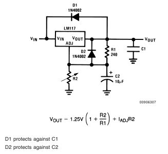 protect lm  output short electrical engineering stack