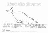 Dugong Diwa Designlooter sketch template