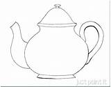 Teapot Wonderland Paintingvalley sketch template