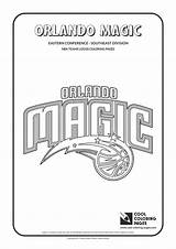 Nba Pages Magic Orlando Logos Coloring Teams Basketball Cool Logo Miami Heat sketch template