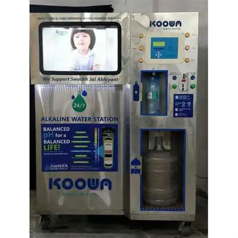 coin  card operated alkaline water vending machines  latest price  surat manufacturer