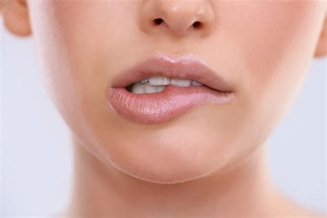 lip biting causes treatment and other anxious habits