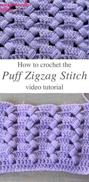 Crochet Zigzag Stitch You Can Learn Easily Crochet Stitches Patterns