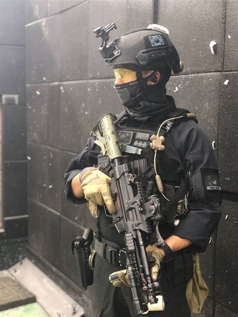 south korean police special operations unit sou member rpolicefans
