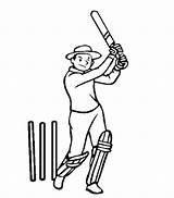 Cricket Coloring Pages Bat Match2 Sports Pages2 Player Kids Match Sketch Template Print Logo Bats Book Game Advertisement Coloringpagebook sketch template