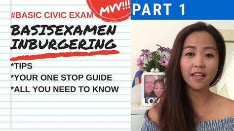 basisexamen inburgering part  civic exam mvv  filipina dutch living youtube