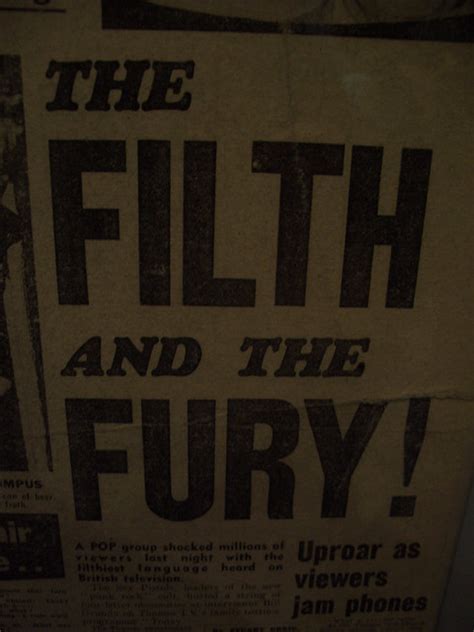 The Filth And The Fury Daily Mirror 1970s Currybet