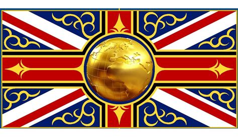 imperial british flag flag mifologicheskie sushchestva gerb