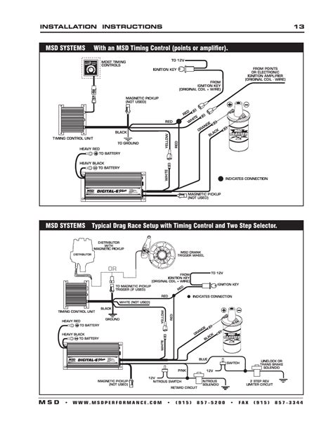 msd ignition digital   wiring diagram   happen