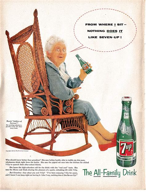 amazoncom     bottle grandma  rocking chair original   magazine ad